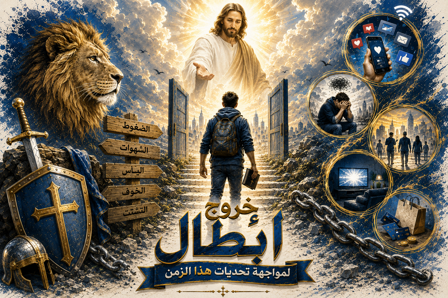 خروج ابطال لمواجهه تحديات هذا الزمن [مؤتمر 8 / 2026 ]
