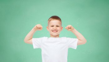 Child-feels-strong