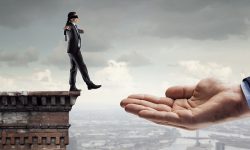 Leap,Of,Faith,Concept,.,Mixed,Media